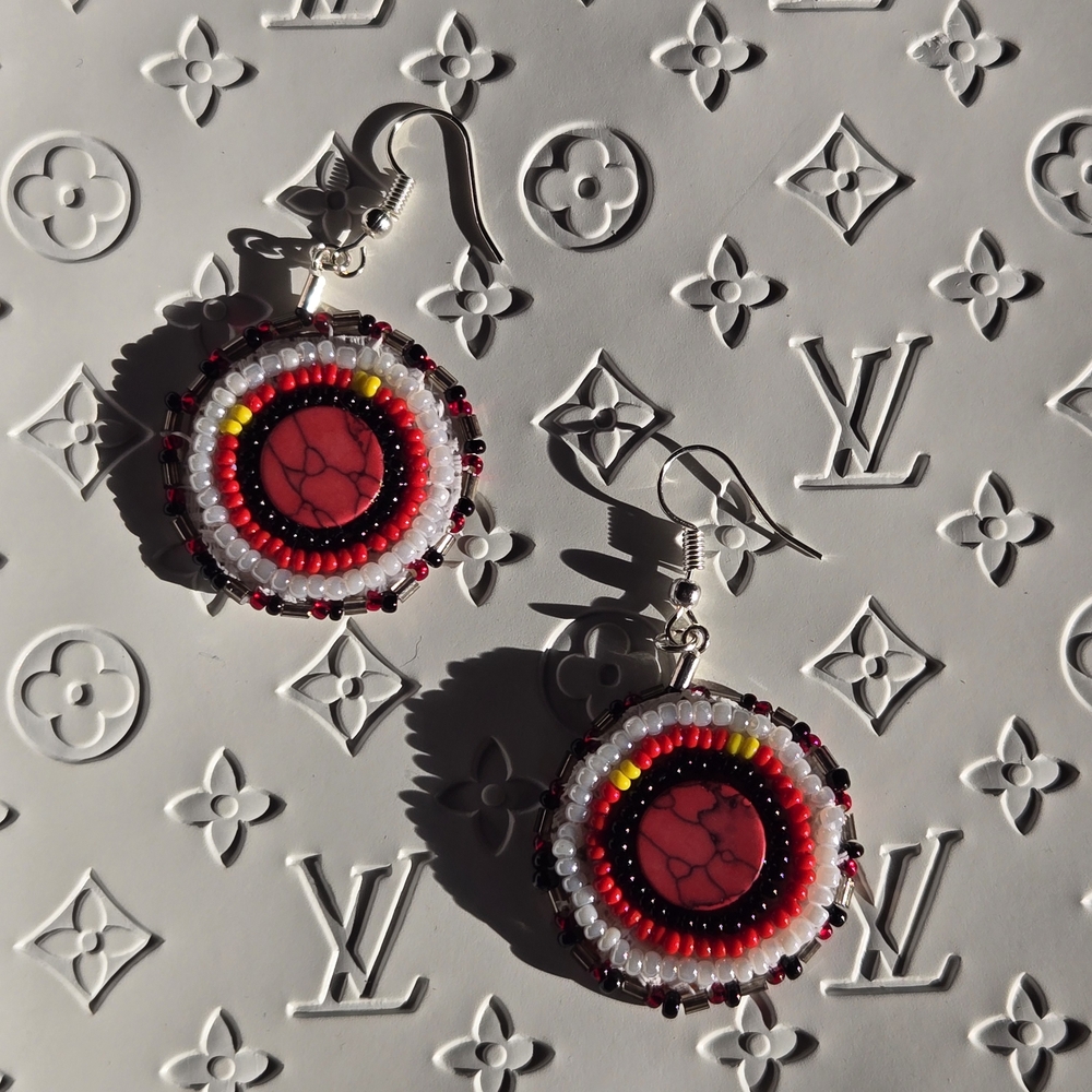 Elegant Beaded Earrings